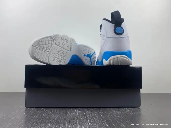 Official Maikesneakers Blue Air Jordan 9 Powder FQ8992-101 0522
